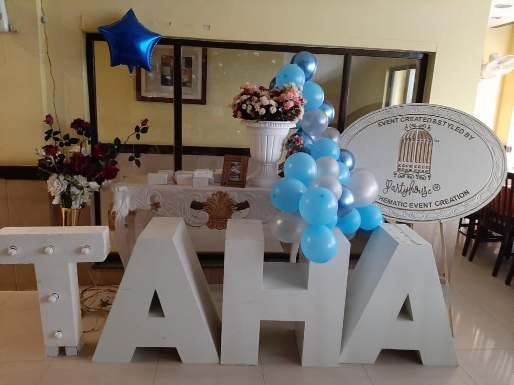 Taha's 1st Beary Celebration